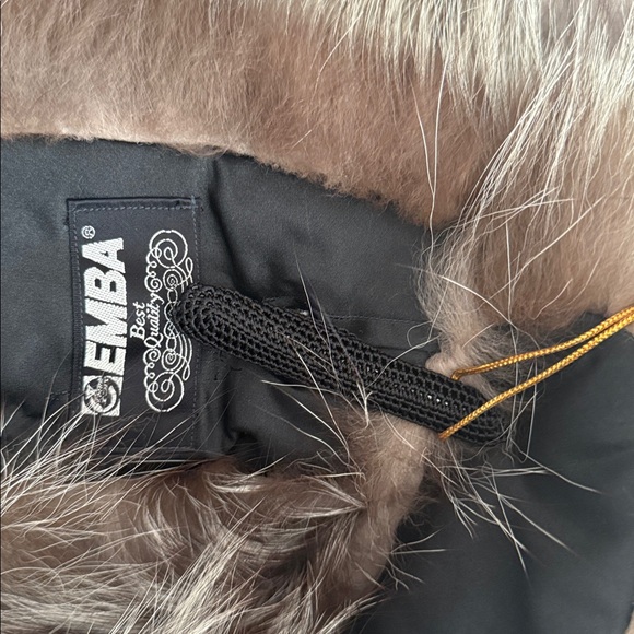 Genuine Fox fur wrap scarf EMBA - Picture 10 of 16